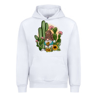 White cactus gnomes Urban Hoodie - JahusDesignShop