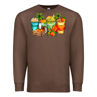 Chestnut mango farm fresh coffee cups Premium Sweatshirt - Zillion Design Studio
