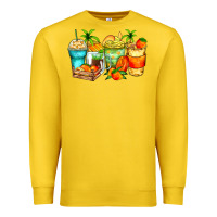 Lemon mango farm fresh coffee cups Premium Sweatshirt - Zillion Design Studio
