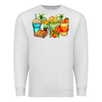 Oatmeal Heather mango farm fresh coffee cups Premium Sweatshirt - Zillion Design Studio