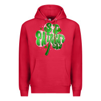 Cardinal st patricks day clover Premium Hoodie - Artiststas