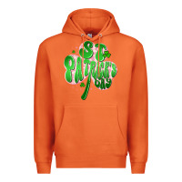 Carrot st patricks day clover Premium Hoodie - Artiststas