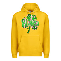 Lemon st patricks day clover Premium Hoodie - Artiststas