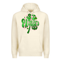 Sandshell st patricks day clover Premium Hoodie - Artiststas