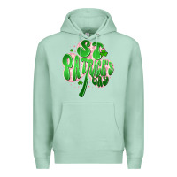 Seafoam st patricks day clover Premium Hoodie - Artiststas