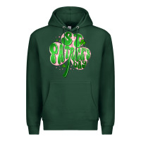 Sports Green st patricks day clover Premium Hoodie - Artiststas