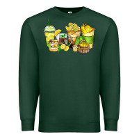 Sports Green lemon farm fresh coffee cups Premium Sweatshirt - Zillion Design Studio