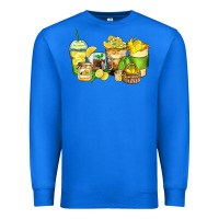 True Royal lemon farm fresh coffee cups Premium Sweatshirt - Zillion Design Studio