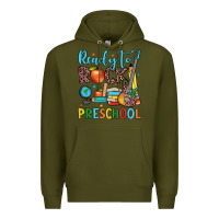 Army Green ready to rock preschool Premium Hoodie - JahusDesignShop