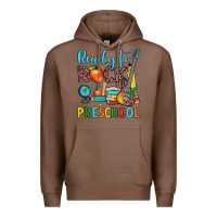 Chestnut ready to rock preschool Premium Hoodie - JahusDesignShop