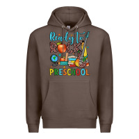 Coffee ready to rock preschool Premium Hoodie - JahusDesignShop