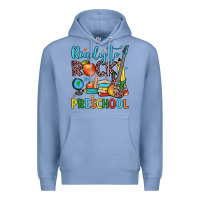 Colony Blue ready to rock preschool Premium Hoodie - JahusDesignShop