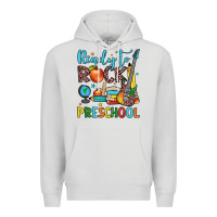 Dove Grey ready to rock preschool Premium Hoodie - JahusDesignShop