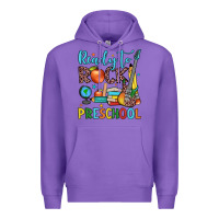 Purple ready to rock preschool Premium Hoodie - JahusDesignShop
