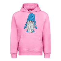 Fuchsia Pink winter gnome Urban Hoodie - JahusDesignShop