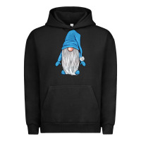 Pigment Black winter gnome Urban Hoodie - JahusDesignShop