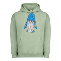 Pigment Oil Green winter gnome Urban Hoodie - JahusDesignShop