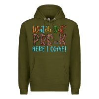Army Green watch out pre k here i come! Premium Hoodie - JahusDesignShop