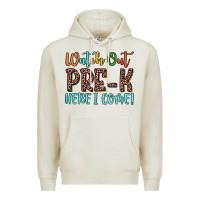 Oatmeal Heather watch out pre k here i come! Premium Hoodie - JahusDesignShop