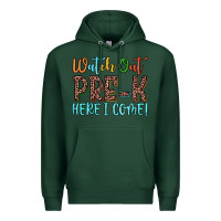 Sports Green watch out pre k here i come! Premium Hoodie - JahusDesignShop