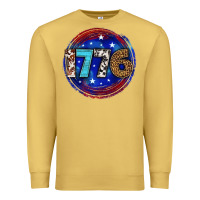 Antique Gold western 1776 4th of july billie wilder Premium Sweatshirt - texasbilliewilder