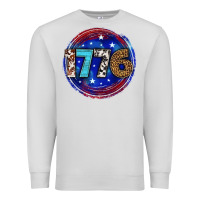 Dove Grey western 1776 4th of july billie wilder Premium Sweatshirt - texasbilliewilder