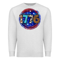 Oatmeal Heather western 1776 4th of july billie wilder Premium Sweatshirt - texasbilliewilder