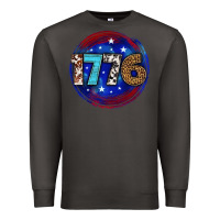 Smoke western 1776 4th of july billie wilder Premium Sweatshirt - texasbilliewilder