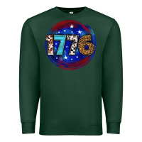 Sports Green western 1776 4th of july billie wilder Premium Sweatshirt - texasbilliewilder