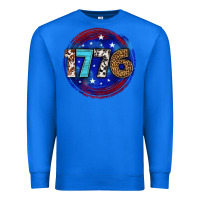 True Royal western 1776 4th of july billie wilder Premium Sweatshirt - texasbilliewilder