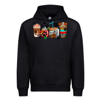 Black dogs coffee cups Urban Hoodie - AdoDesignShop