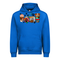 Cobalt dogs coffee cups Urban Hoodie - AdoDesignShop