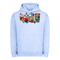 Pigment Grape Ice dogs coffee cups Urban Hoodie - AdoDesignShop