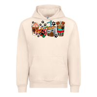 Sandshell dogs coffee cups Urban Hoodie - AdoDesignShop