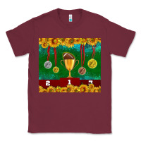 American Football Trophy Cup And Medal Tumbler Classic Tee | Teevron