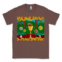 Chestnut american football trophy cup and medal tumbler Classic Tee - BundleAndBundleShop