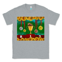 Heather Grey american football trophy cup and medal tumbler Classic Tee - BundleAndBundleShop