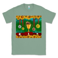 Sage american football trophy cup and medal tumbler Classic Tee - BundleAndBundleShop