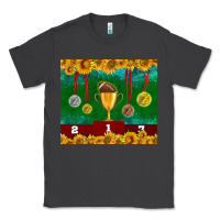 Smoke american football trophy cup and medal tumbler Classic Tee - BundleAndBundleShop