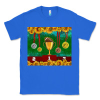 True Royal american football trophy cup and medal tumbler Classic Tee - BundleAndBundleShop