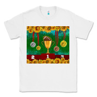 White american football trophy cup and medal tumbler Classic Tee - BundleAndBundleShop
