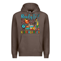 Coffee ready to rock kindergarten Premium Hoodie - JahusDesignShop