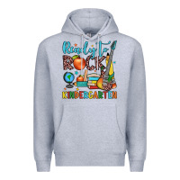 Heather Grey ready to rock kindergarten Premium Hoodie - JahusDesignShop