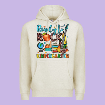 Ready To Rock Kindergarten Premium Hoodie Designed By Jahusdesignshop
