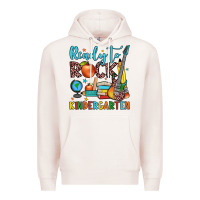 Pale Pink ready to rock kindergarten Premium Hoodie - JahusDesignShop