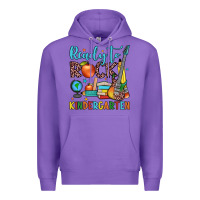 Purple ready to rock kindergarten Premium Hoodie - JahusDesignShop