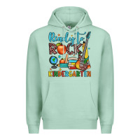 Seafoam ready to rock kindergarten Premium Hoodie - JahusDesignShop