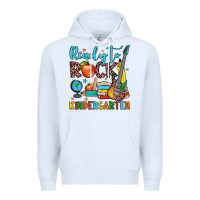 White ready to rock kindergarten Premium Hoodie - JahusDesignShop