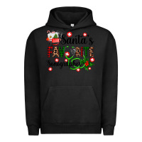 Pigment Black santa's favorite sonographer Urban Hoodie - AdoDesignShop