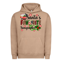 Pigment Burro santa's favorite sonographer Urban Hoodie - AdoDesignShop
